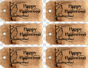 Halloween Download Tags Sheet   Handwriting  HD Png Download