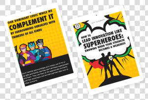 How To Lead Innovation Like Superheroes   Graphic Design  HD Png Download