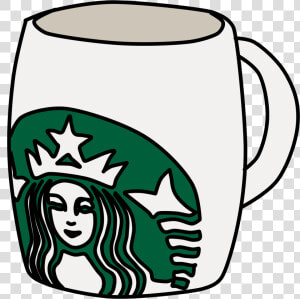 Starbucks Starbuckscoffee Cup Starbukscup Niebieskoka   Clipart Starbucks Coffee  HD Png Download