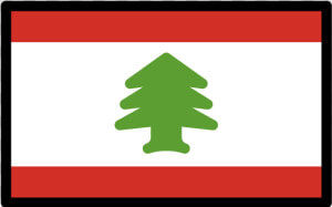 Flag Lebanon Emoji   Traffic Sign  HD Png Download