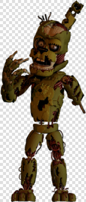 Salvaged Springtrap Svg Royalty Free   Fnaf Springtrap Fnaf 6  HD Png Download