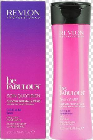 Revlon Be Fabulous Daily Care Normal   Thick Hair C   Revlon Be Fabulous Daily Care Normal Thick Hair Cream  HD Png Download