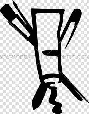 Paint Brush Clipart Paint Tube   Chair  HD Png Download