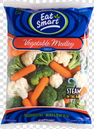 Vegetable Medley Steam Bag   Bag Of Mixed Vegetables  HD Png Download