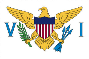 Virgin Islands Flag Icon   United States Virgin Islands Flag  HD Png Download