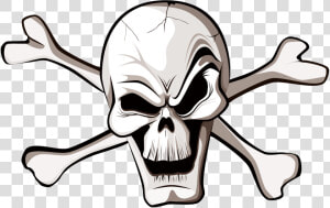 Teschio Pirata Png   Png Download   Jolly Roger Transparent  Png Download