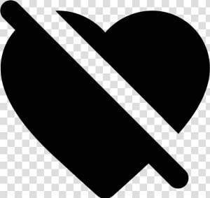 A Dislike Icon Is Represented With A Broken Heart   Dislike Heart Icon  HD Png Download