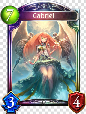 Shadowverse Card   Png Download   Shingeki No Bahamut Gabriel  Transparent Png