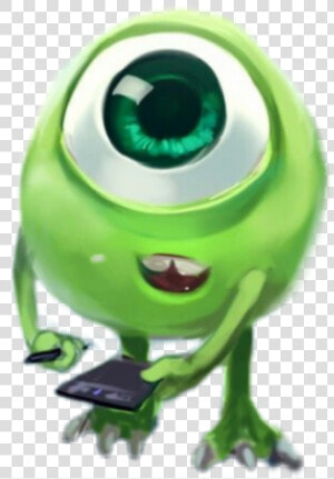 Transparent Mike Wazowski Png   Little Mike Wazowski Transparent  Png Download