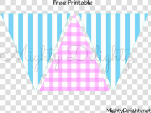 Lemonade Stand Bunting Water Mark Image   Triangle  HD Png Download