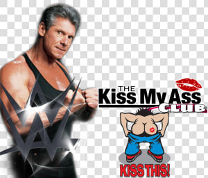  kissmyassclub  vincemcmahon  kissthis  wwe   Vince Mcmahon  HD Png Download