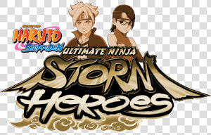 Storm Heroes Logo   Naruto Ninja Storm Heroes  HD Png Download