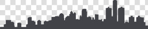 Detroit Skyline Silhouette Png    Detroit  Transparent Png