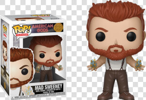 Pop Figure Amercan Gods Mad Sweeney   American Gods Funko Pop  HD Png Download