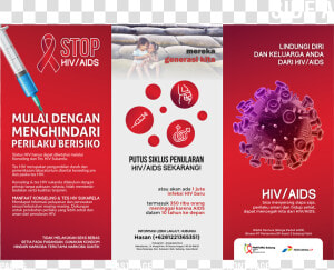 Hiv Aids Brochure Trifold  HD Png Download