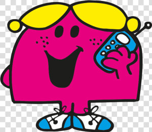 Little Miss Chatterbox   Mr Men Little Miss Chatterbox  HD Png Download