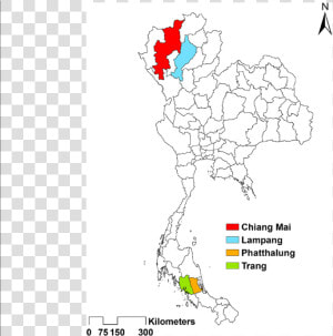 Thailand Map Png  Transparent Png