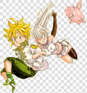 Meliodas E Elizabeth Background  HD Png Download