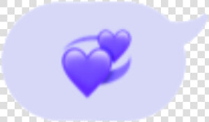  emoji  emojis  emojisticker  emojistickers  purple   Heart  HD Png Download