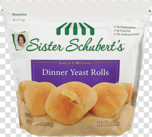 Sister Schuberts Dinner Yeast Rolls 10 Count   Sister Schubert Rolls Kroger  HD Png Download