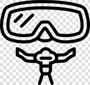 Scuba Mask   Scuba Mask Printable Template  HD Png Download