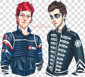 Transparent Twenty One Pilots Png   Josh Dun Tyler Joseph Fanart  Png Download