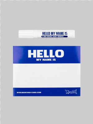 Hello My Name Is Stickers Blue Id Cloud 1229   Poster  HD Png Download