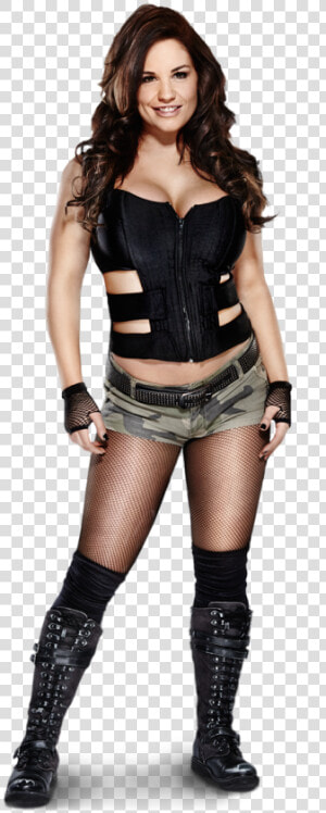 Wwe Diva Kaitlyn Dyed Her Hair From Black And Blond   Natalya Black Hair Wwe  HD Png Download