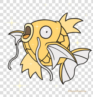 Shiny Magikarp Drawing  HD Png Download