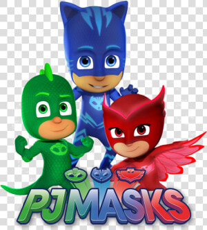 Pj Masks Heroes En Pijamas  HD Png Download