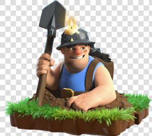 Minero Clash Of Clans  HD Png Download