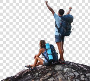  mountain  climber  sky  couple  peoples  sport  adventure   Trekking Png  Transparent Png