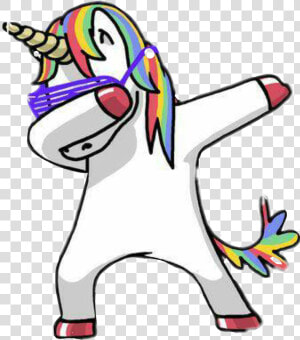  unicorn  dab  unicorndab   Dabbing Unicorn Png  Transparent Png