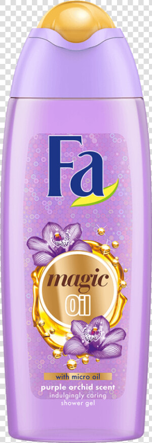 Fa Com Shower Gel Magic Oil Purple Orchid   Fa Shower Gel Lavender  HD Png Download