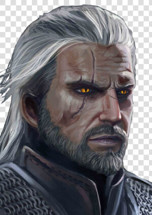 Geralt Of Rivia Png  Transparent Png