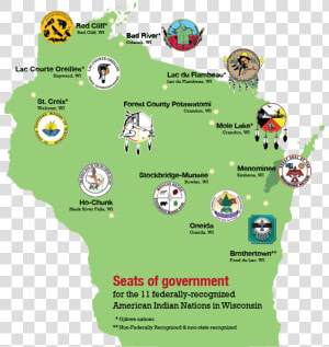 Indian Tribes Of Wisconsin  HD Png Download