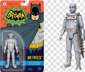 Freeze   Funko 66 Batman Mr Freeze Action Figure  HD Png Download