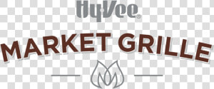 Logo meta   Hy Vee Market Grille Logo  HD Png Download