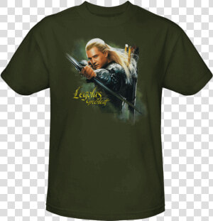 Legolas Greenleaf Hobbit T shirt   Legolas  HD Png Download