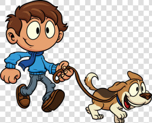 Walking Free Sitter Cliparts   Walk Dog Clip Art  HD Png Download