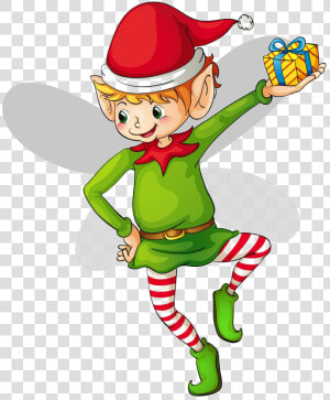 Download Elf Png Clipart   Christmas Elves Transparent Background  Png Download