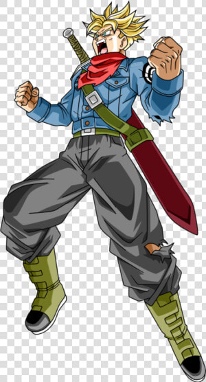 Future Trunks Ssj Dbs  HD Png Download