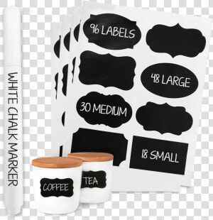 96 Chalkboard Labels  amp  White Chalk Marker   Chalkboard Labels  HD Png Download