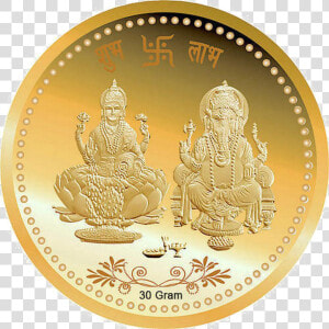 Lakshmi Gold Coin Png Photo   20 Gram Gold Coin Price  Transparent Png