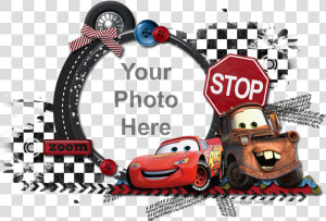 Disney Cars Png Files   Png Download   Lightning Mcqueen Cars Frame  Transparent Png