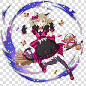 Sword Art Online Silica Halloween   Png Download   Sword Art Online Halloween  Transparent Png