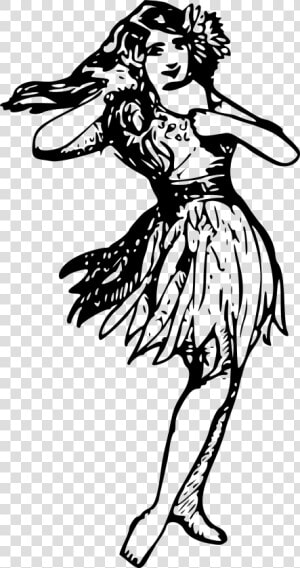 Hula Girls Dance Hawaii Clip Art   Dance  HD Png Download