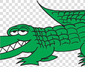 Alligator Clip Art Free 19 Crocodile Banner Black And   Printable Coloring Pages For Kids Animals  HD Png Download