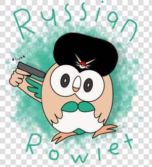 Rowlet With A Gun   Png Download   Rowlet With A Gun  Transparent Png