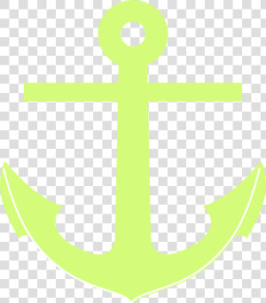 Green Anchor Svg Clip Arts   Transparent Background White Anchor  HD Png Download